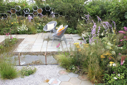 Garten-Idee von der Hampton Court Flower Show I (Nachhaltigkeit, Förderung von Insekten im Garten und die Folgen des Klimawandels)