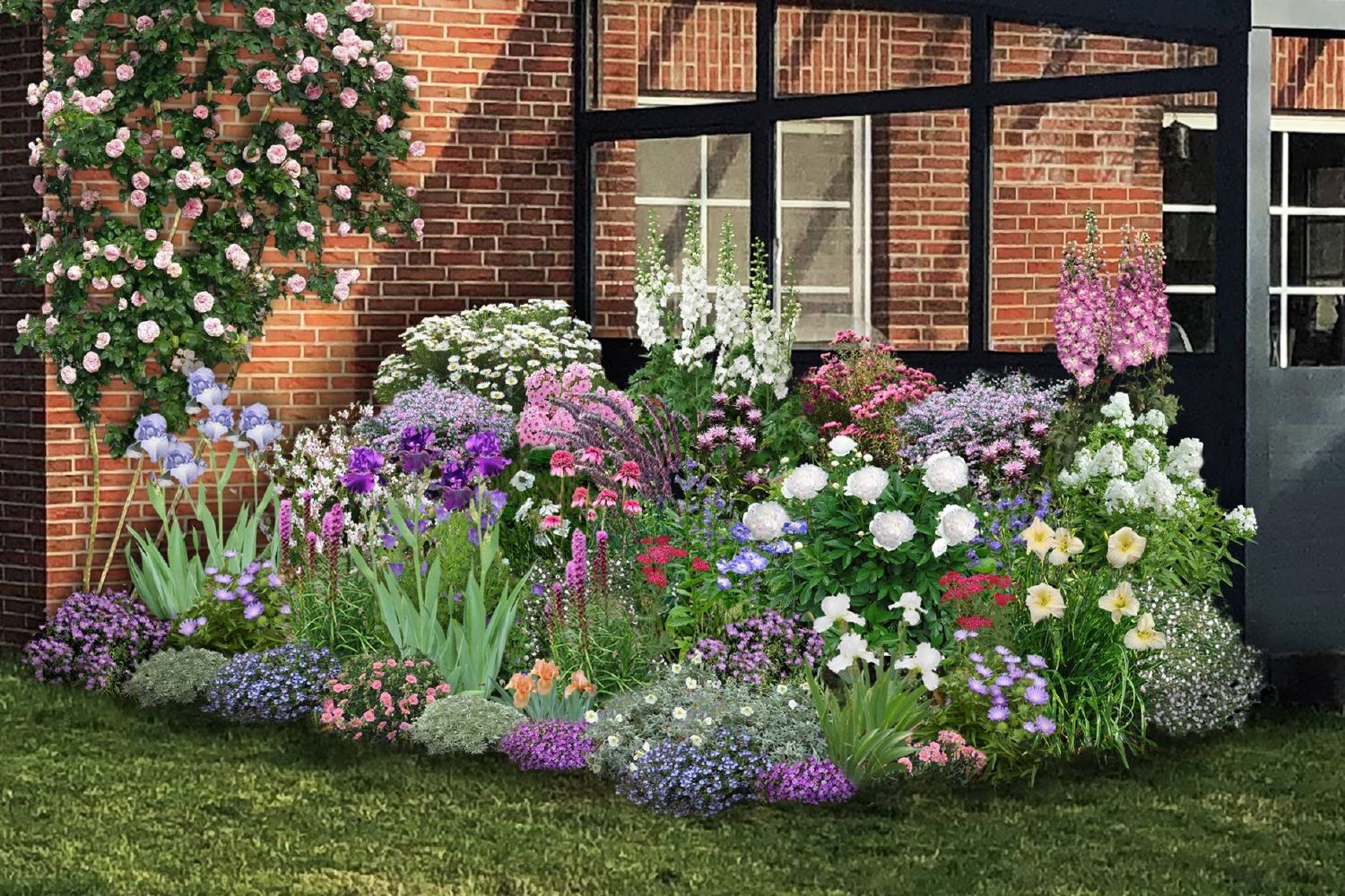 Pastellbeet Ein Beet zum Hineinkuscheln