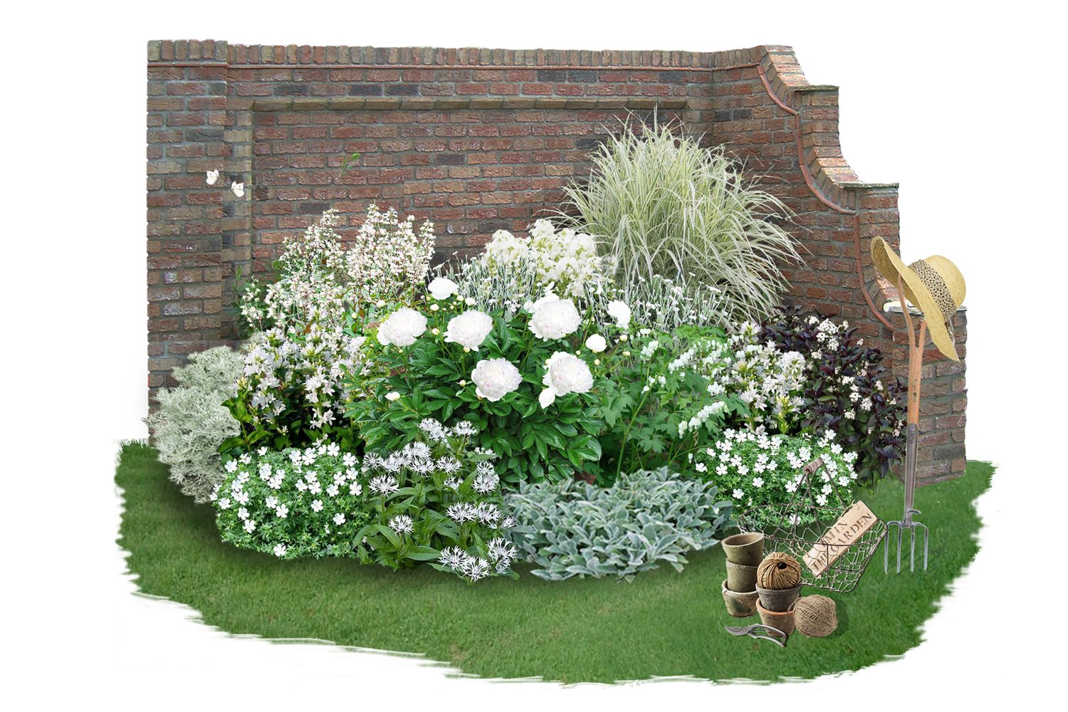 Zeitlose Eleganz in Weiß Der englische Klassiker