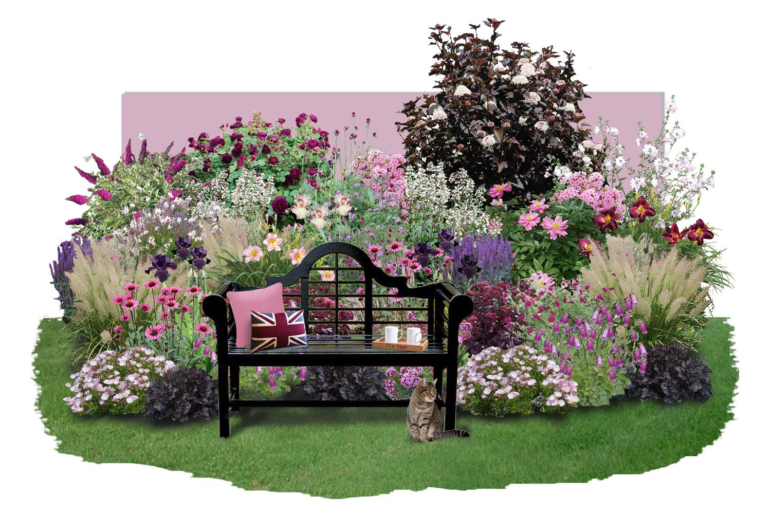 Black'n'Roses Eine Liebeserklärung an Purpur, Rosa & Schwarz