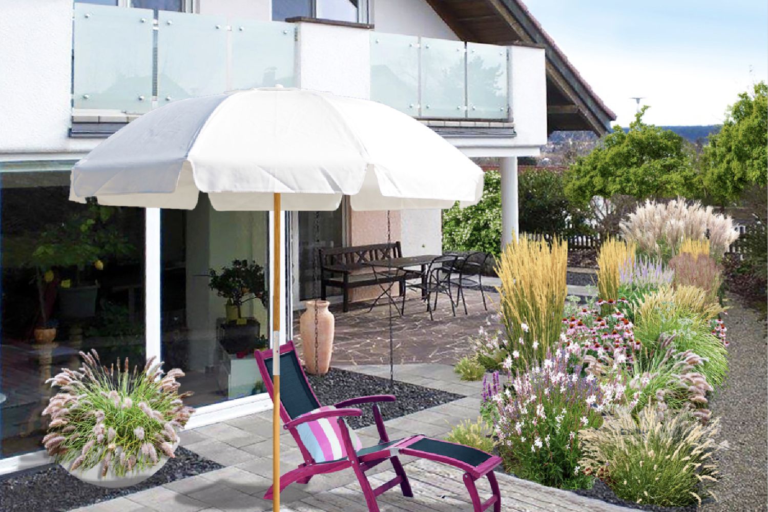 Gräsermeer Wogende (Pflege-)Leichtigkeit