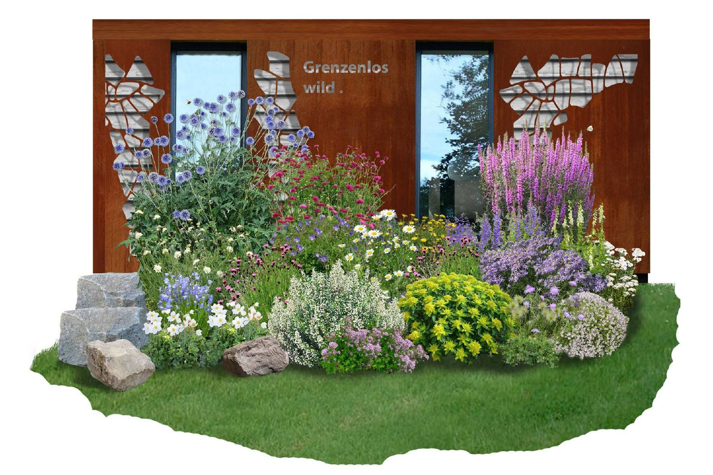 Grenzenlos wild Wildpflanzencharme für naturnahe Beete