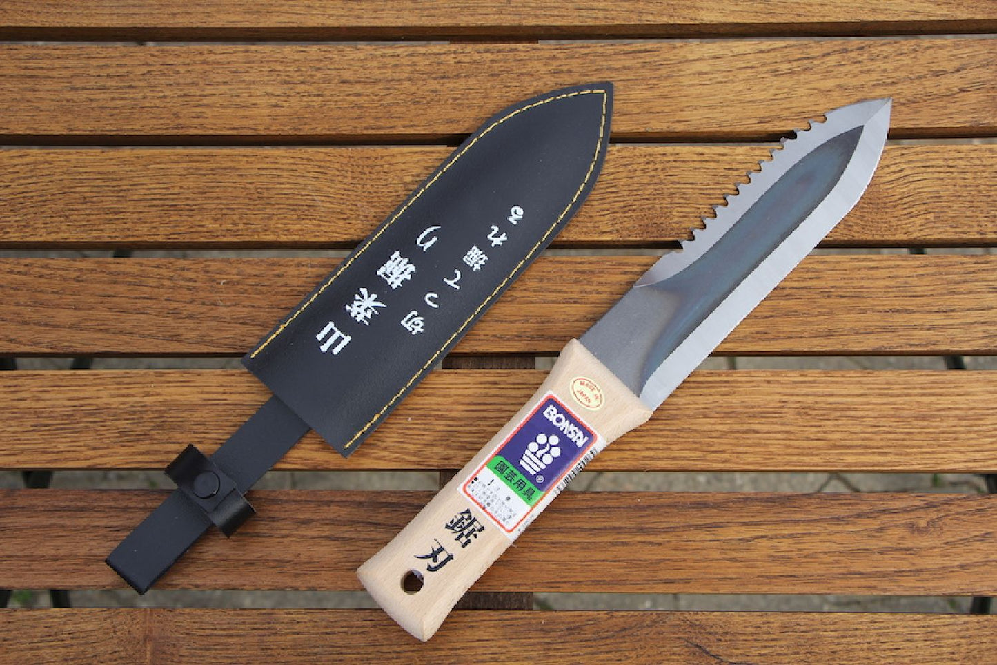 Pflanz- und Grabemesser 'HoriHori' (Allzweck-Gärtnermesser)