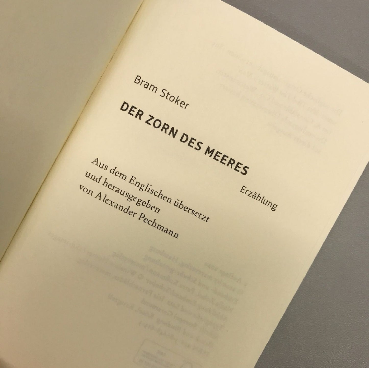 Der Zorn des Meeres (Stoker, Bram)