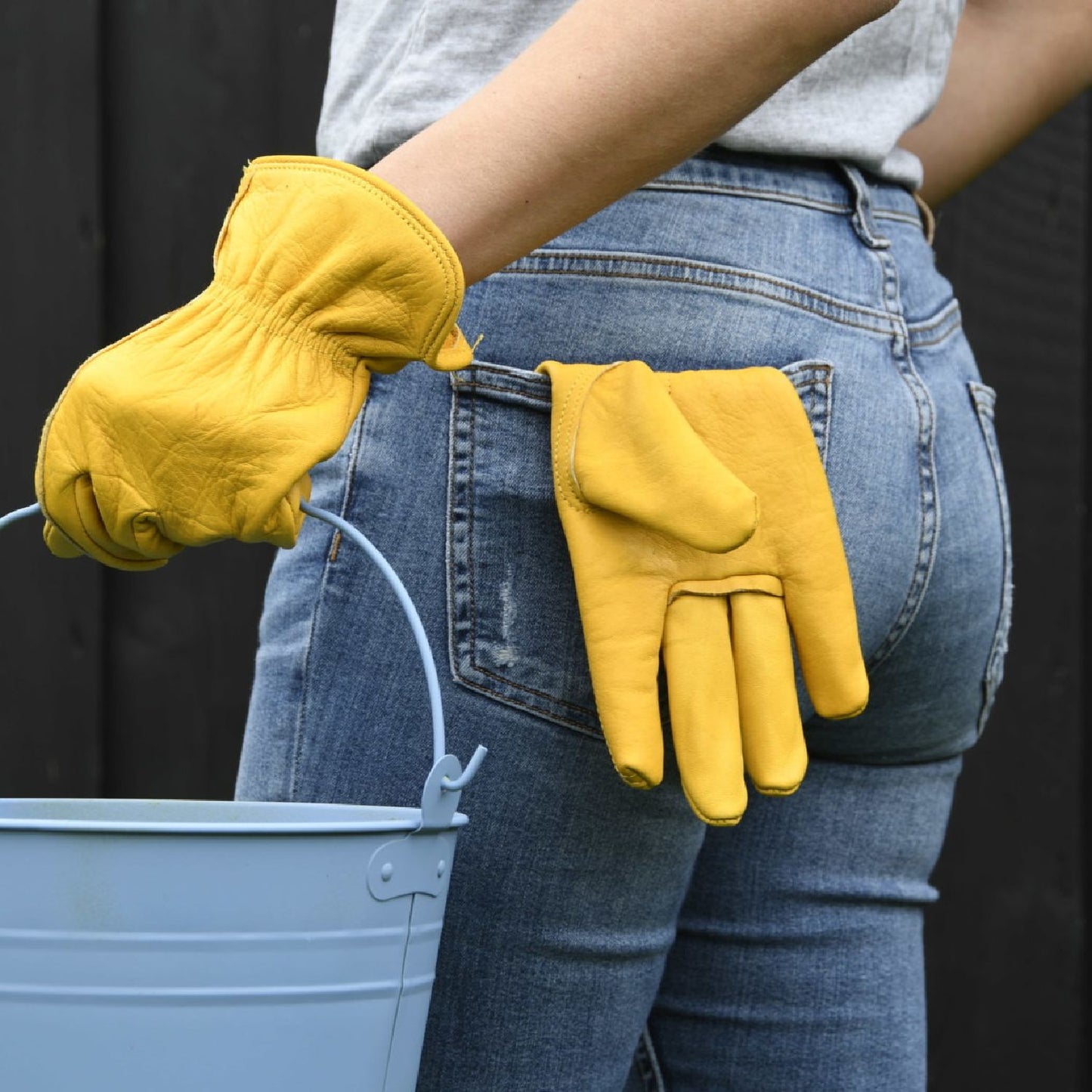 Rinderlederhandschuhe in verschiedenen Größen