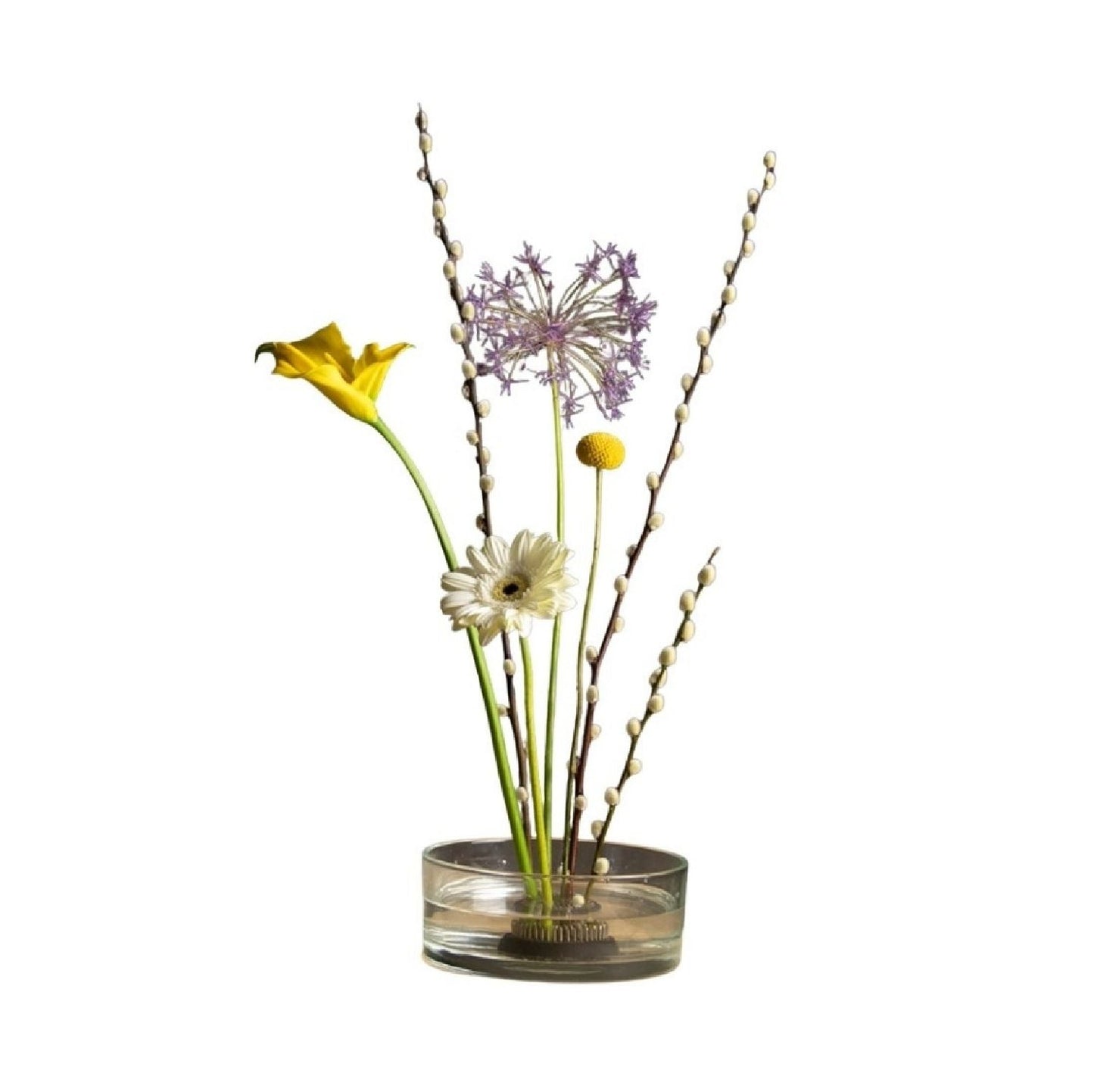 Kenzan - Blumensteckigel (Edelstahlstifte mit Gummiring)
