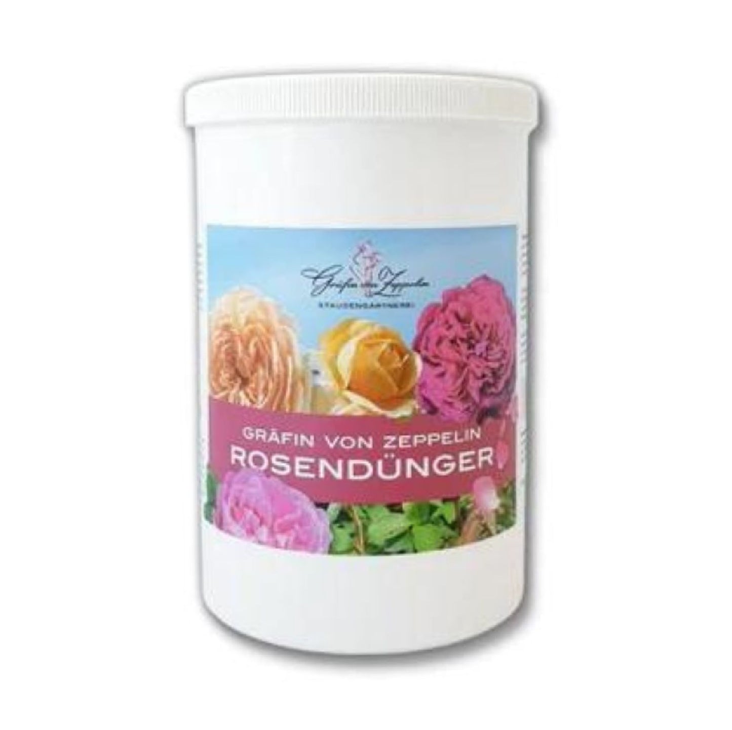 Gräfin von Zeppelin Rosendünger Dünger für Blattgesundheit & Blütenfülle