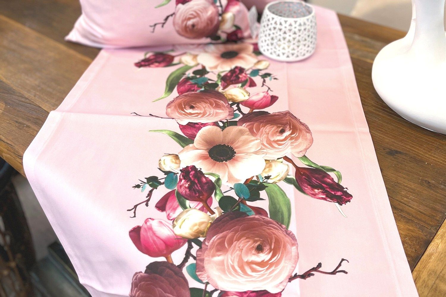 Tischläufer Bouquet (50x140 cm) – Gräfin von Zeppelin