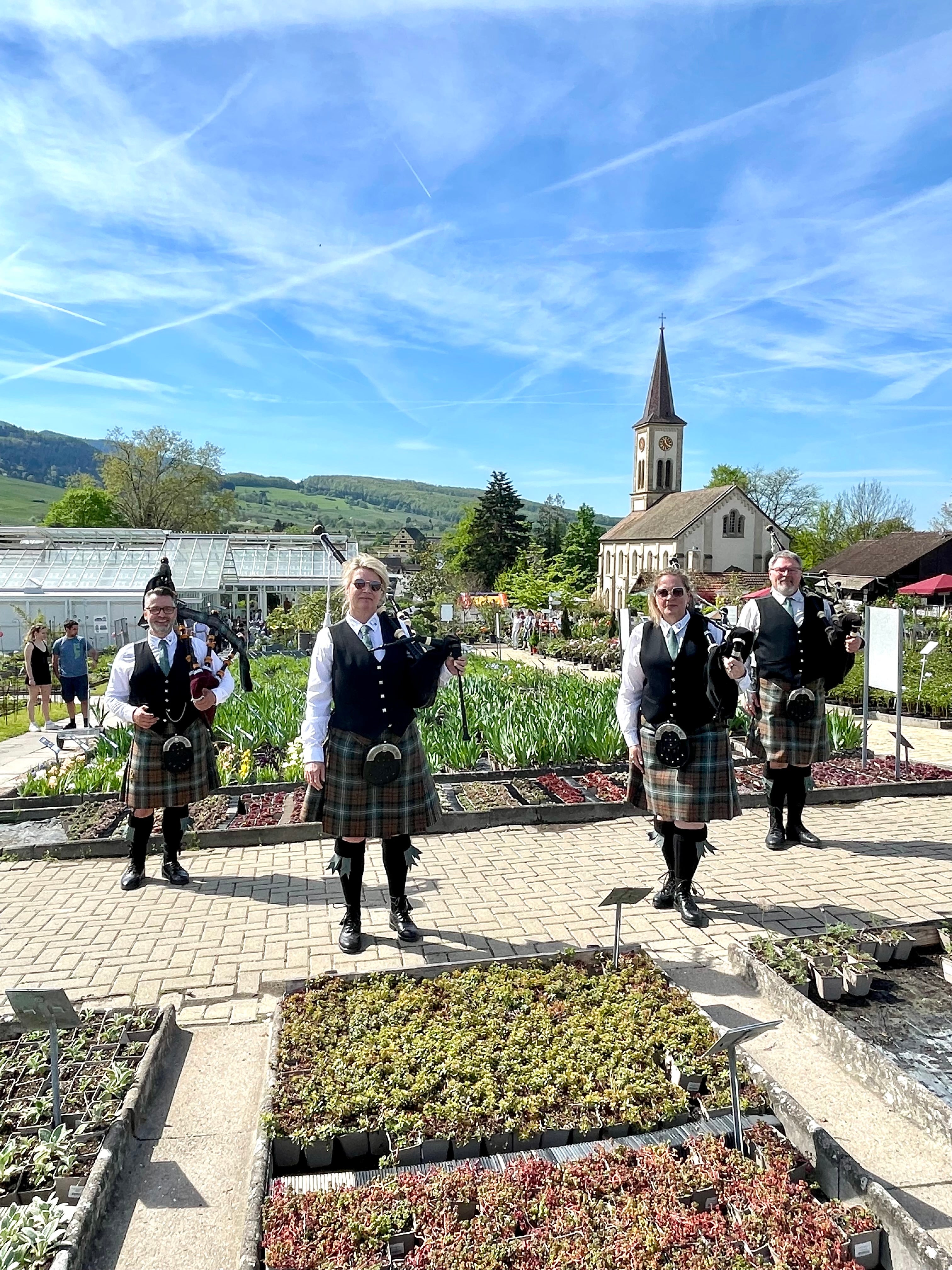 Frühlingsfest Castle Hill Pipers