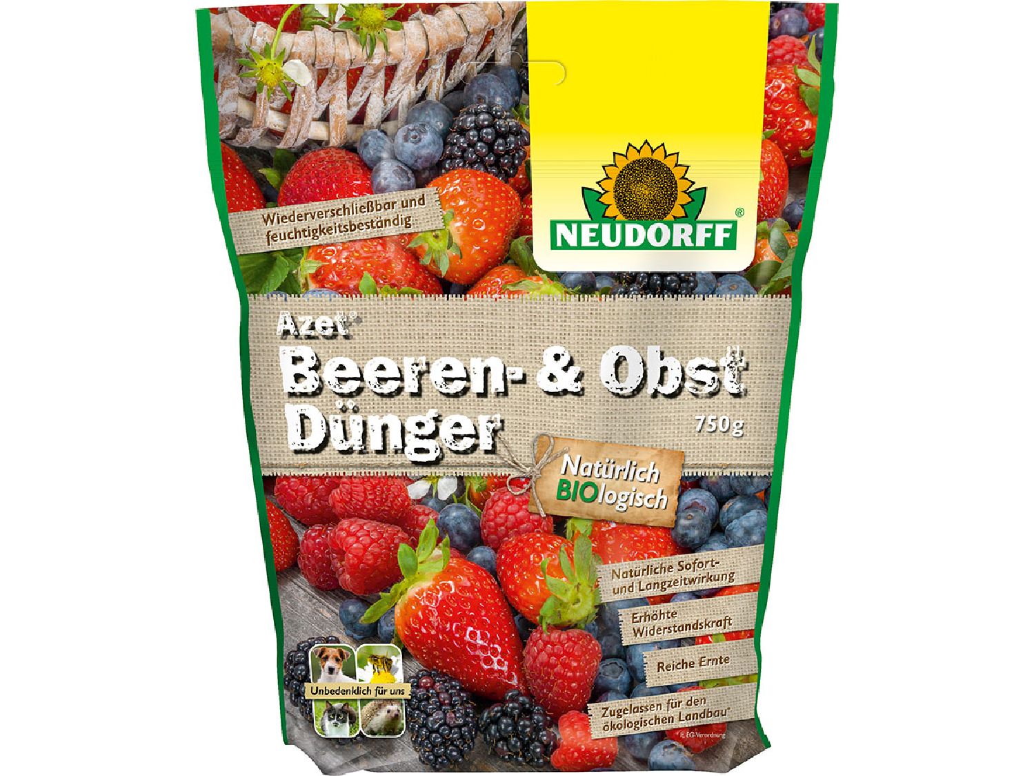Azet Beeren- & Obstdünger Organischer Dünger von Neudorff
