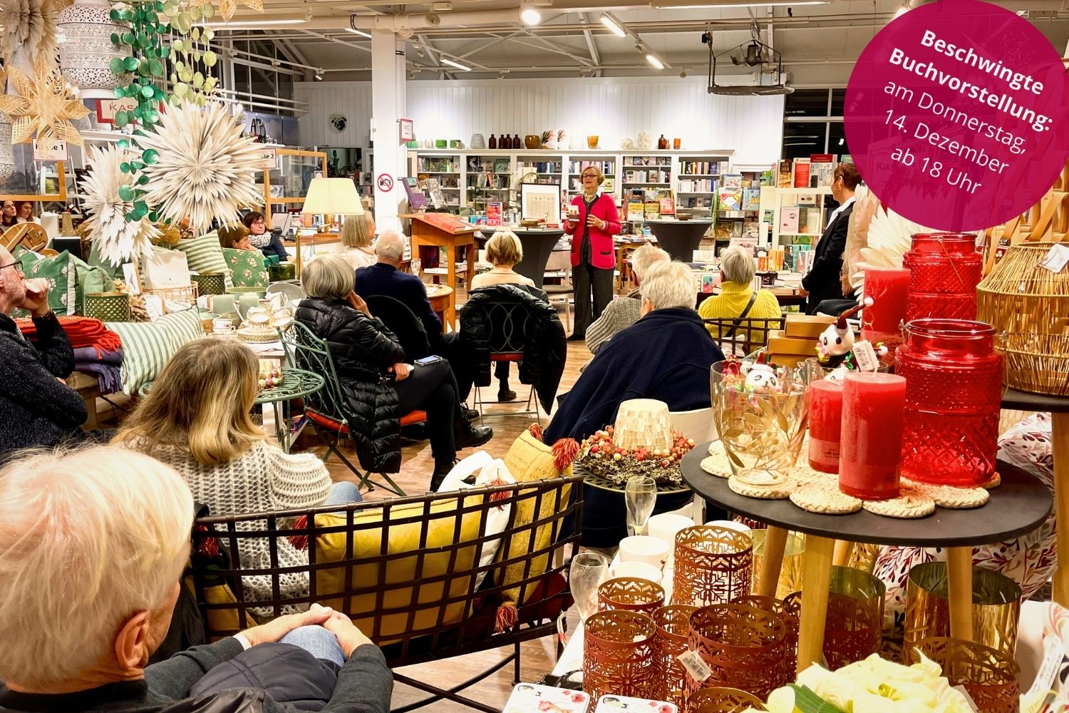 Beschwingte Buchvorstellung