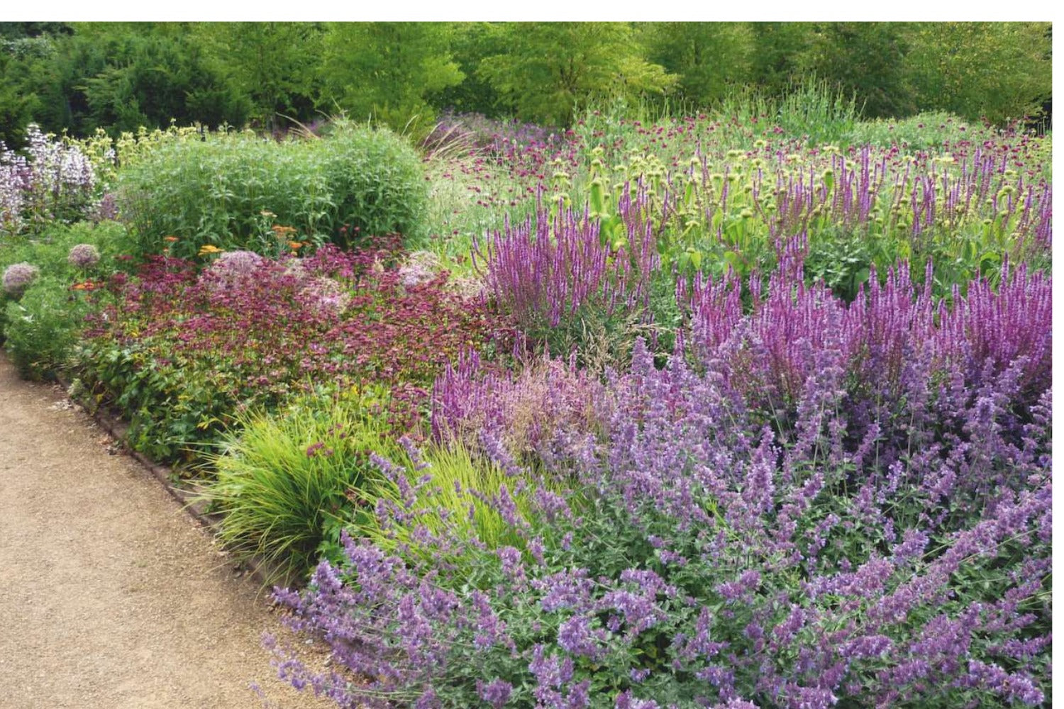 Garten-Idee aus dem Scampston Walled Garden (Ein modernes Meisterwerk von Piet Oudolf)