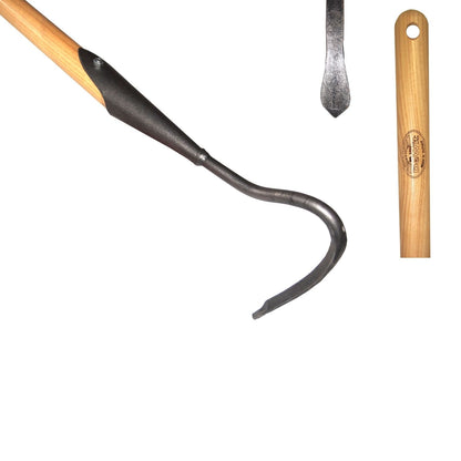 Sauzahn mit langem Stiel mit Holzgriff aus Esche