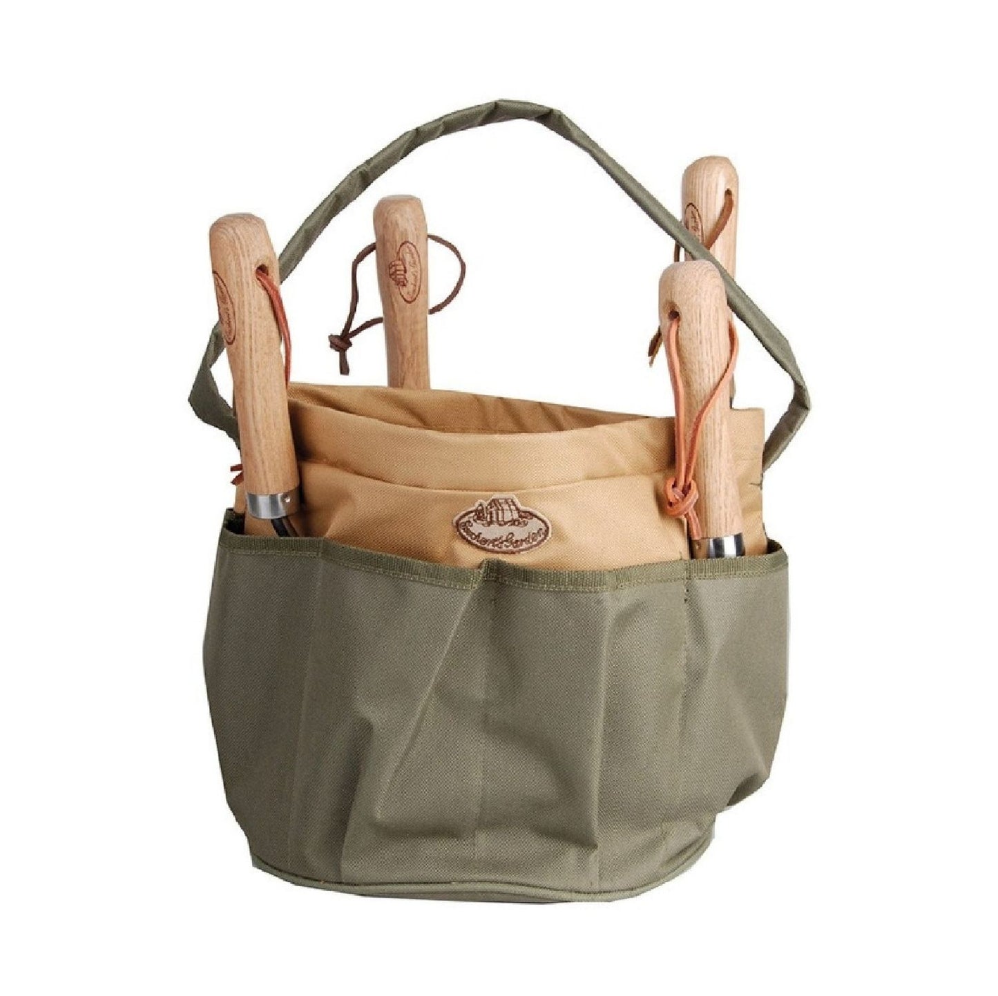 Gartengerätetasche kanvas | rund