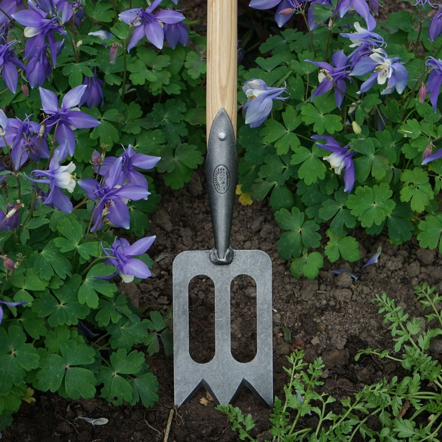 Staudenspaten Spork (mit Griff aus Eschenholz)
