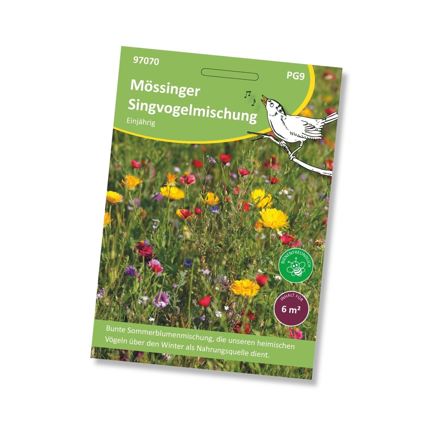 Mössinger Singvogelmischung Samenmischung für 6 m²