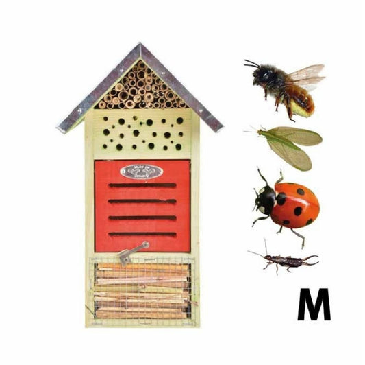 Insektenhotel (mittel) aus Kiefernholz