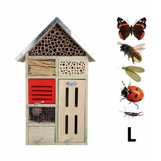 Insektenhotel (groß) aus Kiefernholz