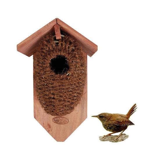 Nestbeutel aus Kokos für verschiedene Vögel