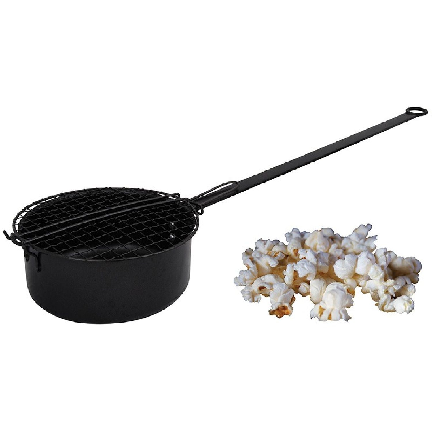 Popcorn-Pfanne aus Karbonstahl