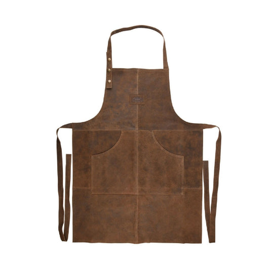Grillschürze Leder schöne Schürze aus Leder