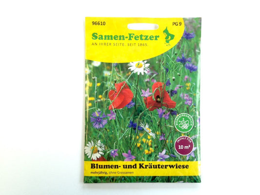 Blumen- und Kräuterwiese Samenmischung für 10 m²