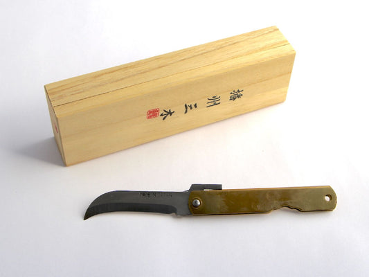 Floristenmesser 'Higo' mit Leder-Schutz