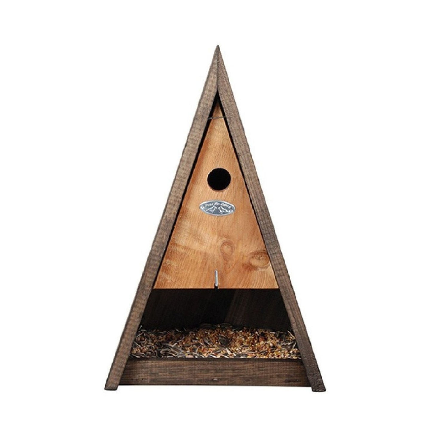 Vogel- und Futterhaus 'Wigwam' aus Kiefernholz