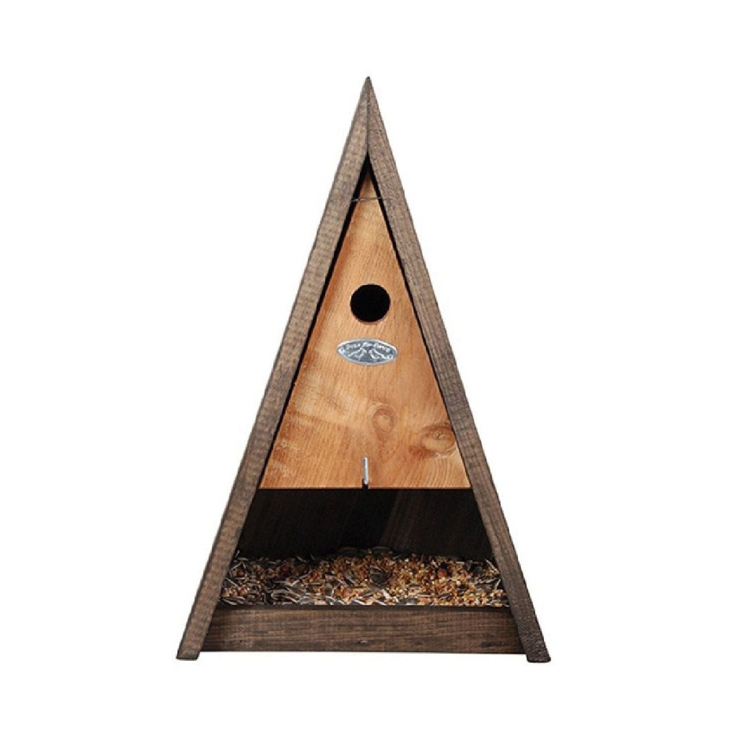 Vogel- und Futterhaus 'Wigwam' aus Kiefernholz