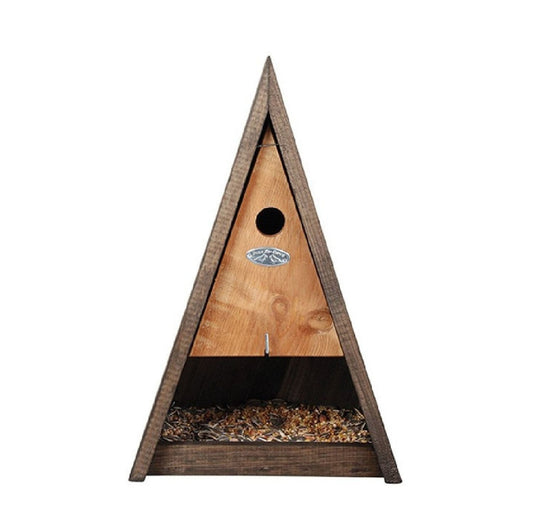 Vogel- und Futterhaus 'Wigwam' aus Kiefernholz