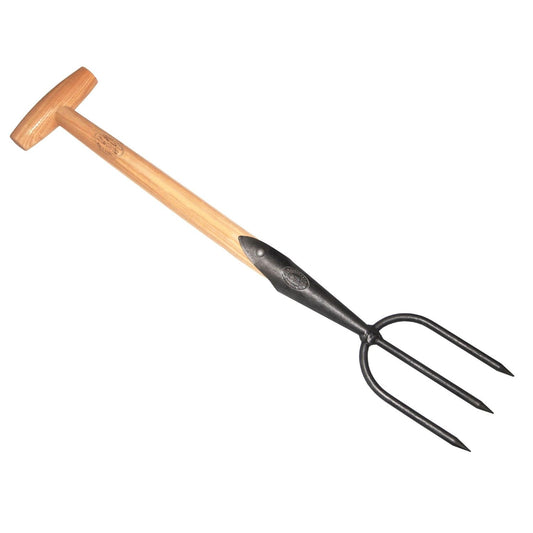 Pflanzgabel mit Holzgriff aus Esche