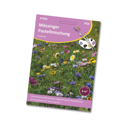 Mössinger Pastellmischung Sommerblumenmischung für 6m²