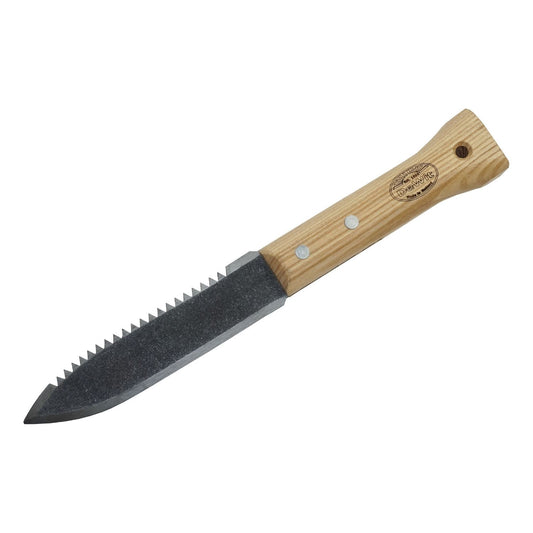 Pflanzenmesser mit Holzgriff aus Esche