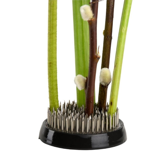 Kenzan - Blumensteckigel Edelstahlstifte mit Gummiring