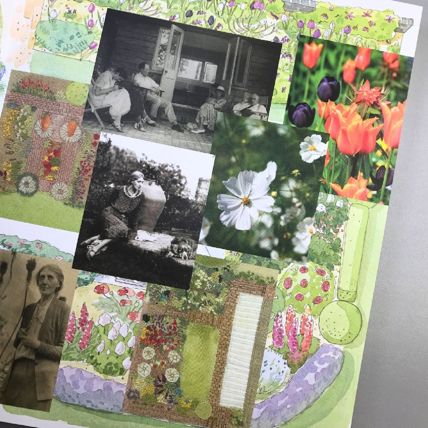 Virginia Woolfs Garten (Caroline Zoob)