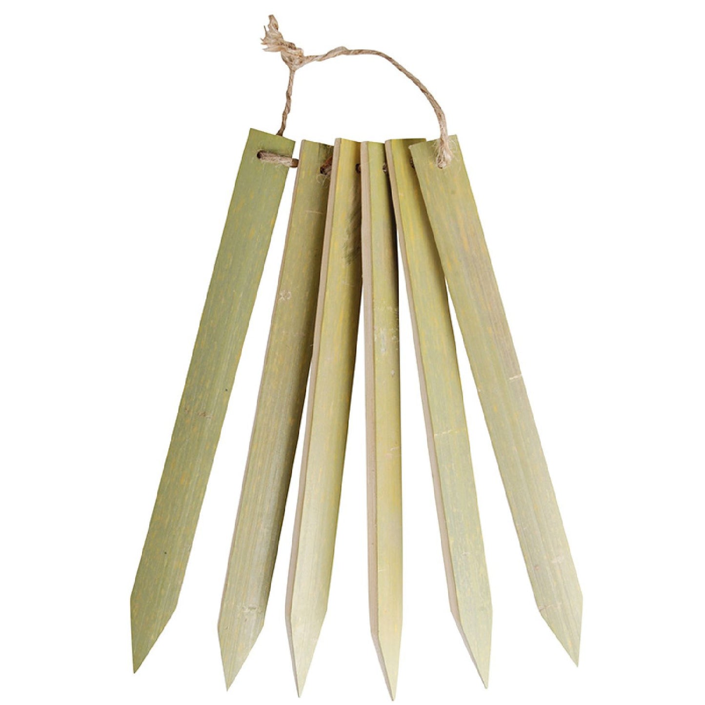 Pflanzschilder aus Bambus im 6er Pack
